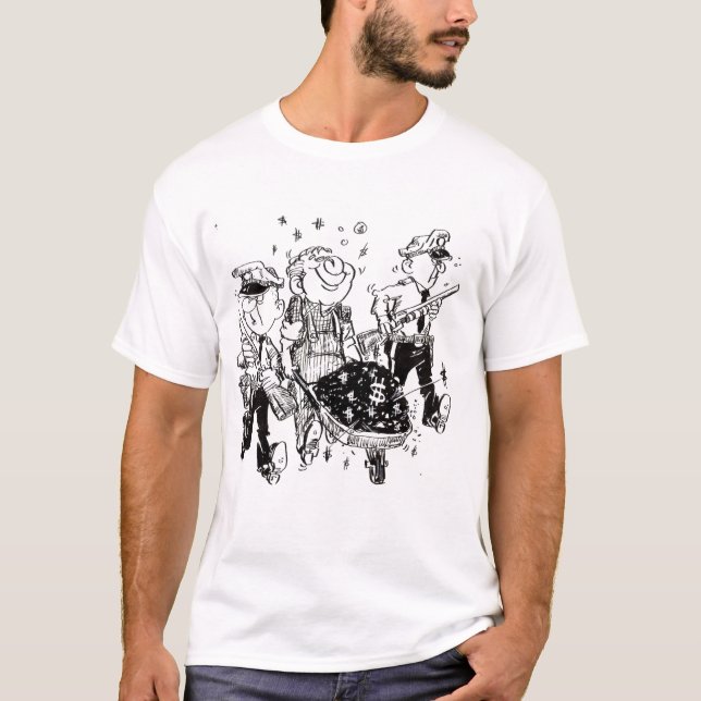 T-SHIRT GARDEZ VOTRE ARGENT (Devant)