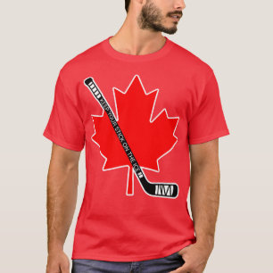 T-shirt Gardez Votre Bâton Sur La Glace Canada