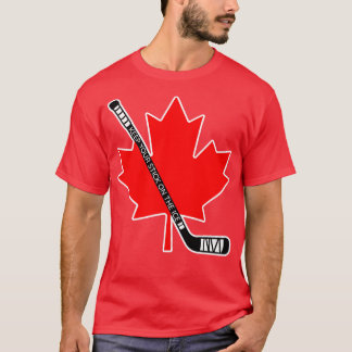 T-shirt Gardez Votre Bâton Sur La Glace Canada