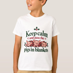 T-shirt Gardez votre calme et passez les cochons dans les