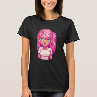 T-shirt Gardien Céleste fille rose