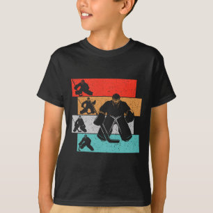 T-shirt Gardien de but de hockey sur glace Joueur de hocke