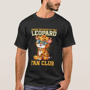 T-shirt Gardien de chat sauvage Léopard Amateur d'animaux