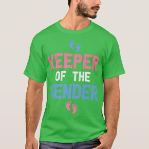 T-shirt Gardien de la Genre Mignonne Genre Reveal Baby Sho