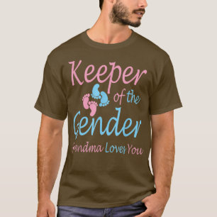 T-shirt Gardien de la partie de la révélation de genre de