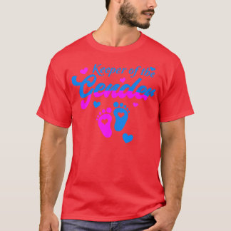 T-shirt Gardien de la révélation de genre pour grand-mère