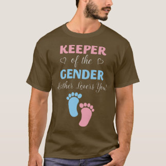 T-shirt Gardien De La Révélation De Sexe Frère Aime Y