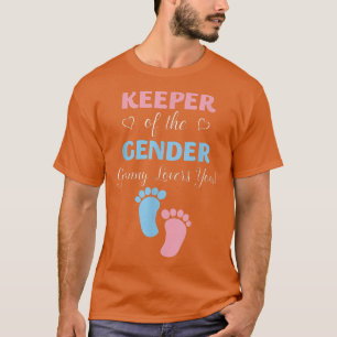 T-shirt Gardien De La Révélation De Sexe Granny Aime Yo