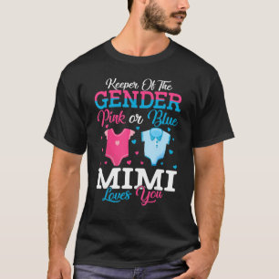 T-shirt Gardien De Mimi Rose Ou Bleu Du Genre Mimi Aime