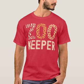 T-shirt Gardien de zoo Animaux de zoo Safari Gardien de zo