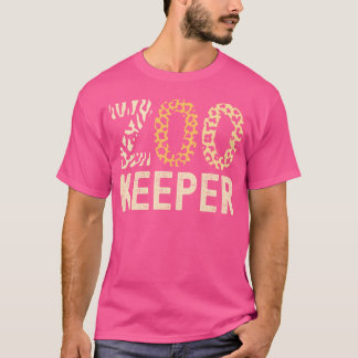 T-shirt Gardien de zoo Animaux de zoo Safari Gardien de zo