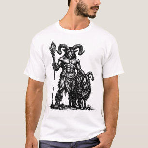 T-shirt Gardien démoniaque Azazel et son compagnon chèvre