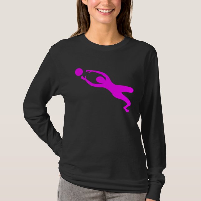 T-shirt Gardien des objectifs - Magenta (Devant)