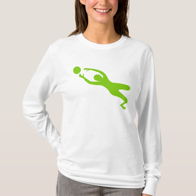 T-shirt Gardien des objectifs - Martian Green (Devant)