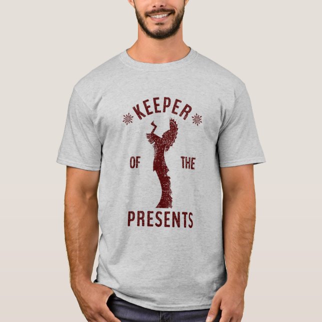 T-shirt Gardien des présents Noël Wichita (Devant)