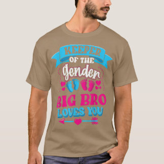 T-shirt Gardien Du Genre Big Bro Vous Aime Genre Reve