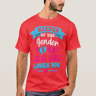 T-shirt Gardien Du Genre Big Sis Vous Aime Genre Reve