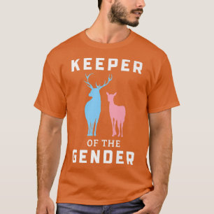 T-shirt Gardien Du Genre Buck Ou Doe Genre Révéler