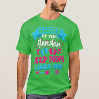 T-shirt Gardien Du Genre Étape Maman Vous Aime Genre Rev