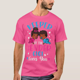 T-shirt Gardien du genre Gigi vous aime Amérique africaine