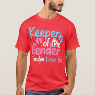 T-shirt Gardien Du Genre Grand-Père Vous Aime Genre Drôle