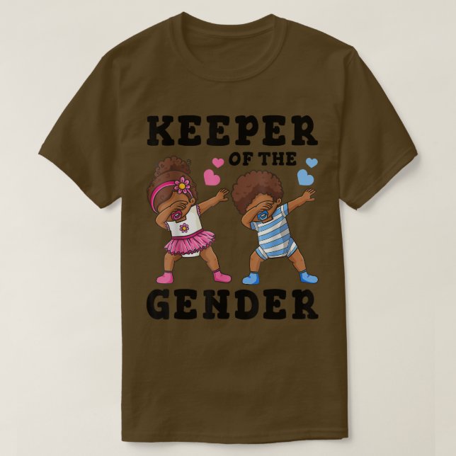 T-shirt Gardien Du Genre Hommes Reveal Party Dabb (Design devant)