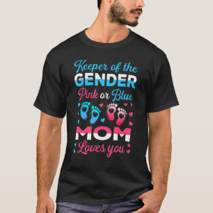 T-shirt Gardien Du Genre Maman Aime Votre Bébé Annonce