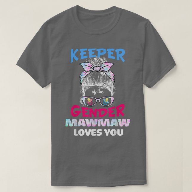 T-shirt Gardien du genre Mawmaw vous aime Genre Revea (Design devant)