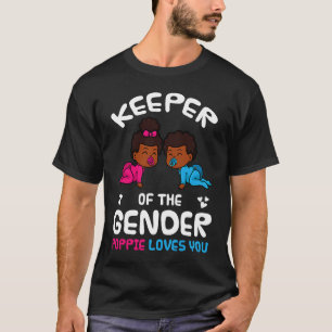 T-shirt Gardien du genre Poppie vous aime Amer Africain