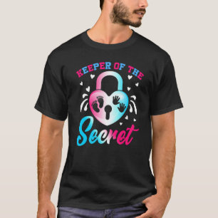 T-shirt Gardien Du Secret Genre Reveal Party Baby Anno