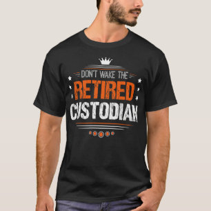 T-shirt Gardien    retraiteCadeau pour retraités