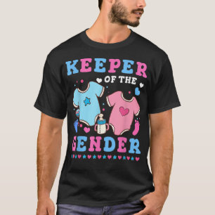 T-shirt Gardienne Du Genre Bébé Genre Révéler Femmes Homme