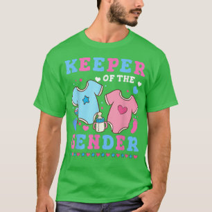 T-shirt Gardienne Du Genre Bébé Genre Révéler Femmes Homme