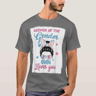 T-shirt Gardienne du genre Gigi vous aime femmes mignonnes