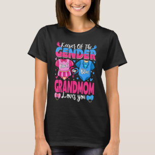 T-shirt Gardienne Du Sexe Grand-Mère Vous Aime Rose Ou Ble