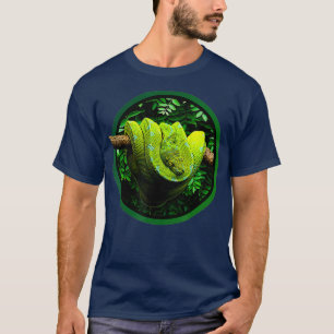 T-shirt Gardiens de serpent Python de l'arbre vert