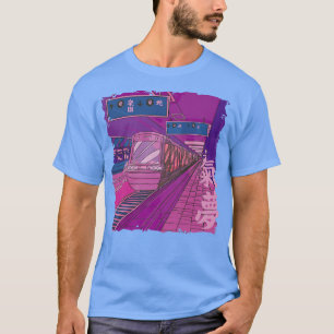 T-shirt Gare japonaise Japon