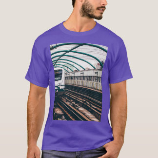 T-shirt Gare Métro Chemins de fer
