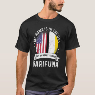 T-shirt Garifuna American Patriot Grosse Fier Accueil USA