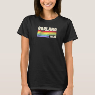 T-shirt Garland Texas Pride Rainbow Gay pride Merch Q