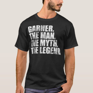 T-shirt GarnerGarner Nom de famille Garner nom de famille 