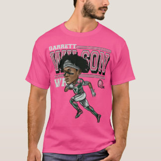 T-shirt Garrett Wilson New York J Étoile de dessin animé