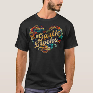 T-shirt Garth Brooks VIGNETTE COULEUR VINTAGE