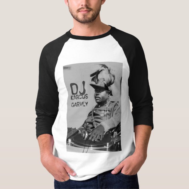 T-shirt garvey du DJ Marcus (Devant)