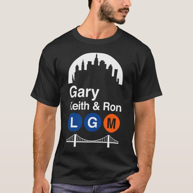T-shirt Gary Keith Et Ron (Devant)
