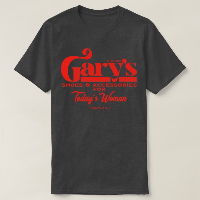 T-shirt Garys Chaussures et Accessoires pour Femme d'aujou (Design devant)