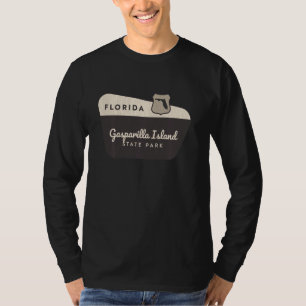 T-shirt Gasparilla Island State Park Floride Affiche de bi