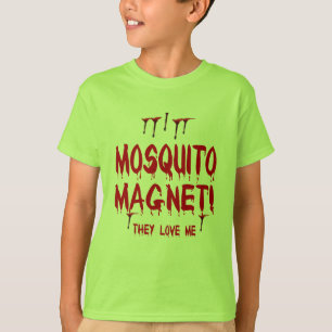 T-shirt Gaspillage de sang moustique magnétique Ils m'aime