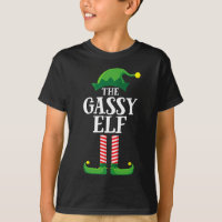 Gassy Elf Matching Family Group Christmas Party