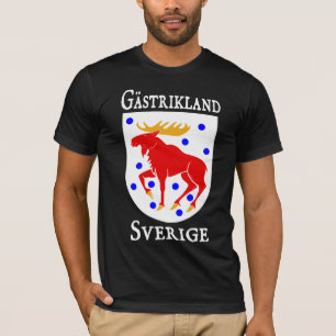 T-shirt Gästrikland, Suède (Sverige)